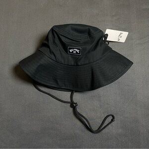 Billabong Charcoal Bucket Hat with Logo